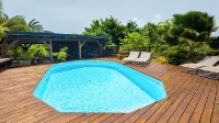 Au Jardin Déole - Villa Bois Avec Piscine - Swimmingpools