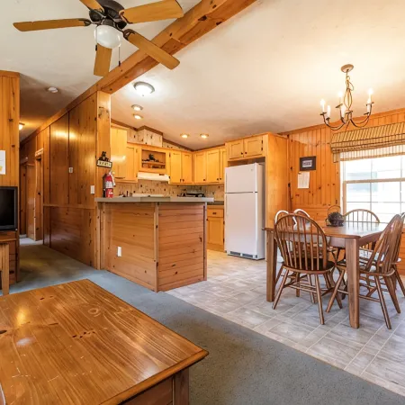The Bear Cabin at the Riviera Resort in Neillsville, Wisconsin!