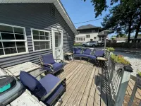 Downtown Whitestown Retreat with King Suite, Private Pool & Spacious Backyard - Wifi