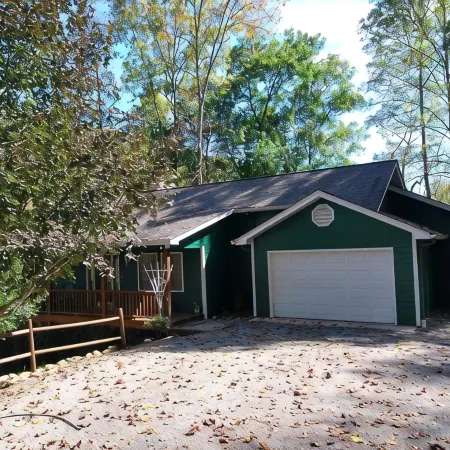 NC Cabin Creekside: Stunning Creek Views, Sleeps 7 —5 Stars