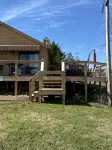 Lake front  cabin on main channel Douglass Lake Great for families