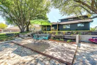 Rockstar waterfront lake house! Mid century modern with large 2 story party deck - balcony