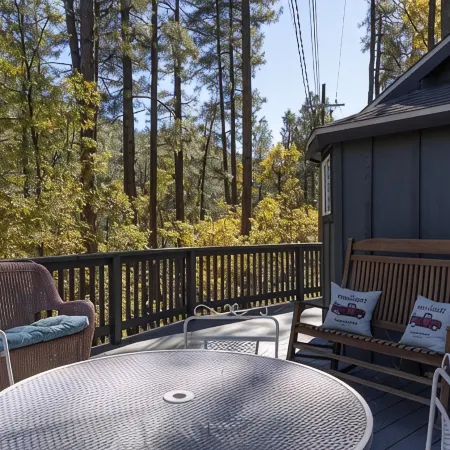 Cozy Cabin in the Pines Address: 4763 S View Rd Prescott AZ 86303