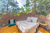 Lakefront Cabin with Private Beach, Redwood Dock, Kayaks & Stargazing Dome - Chalets