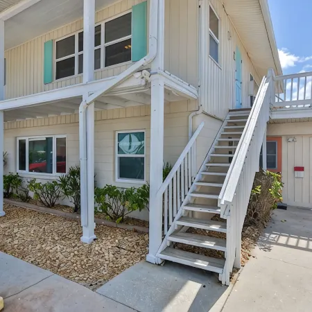 Stunning Views of the Beach & Bay - Spacious updated One BR condo w private deck