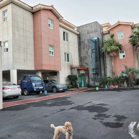 Jeju Haneuloreum Pension Отели рядом с достопримечательностью «Лес Биджарим»