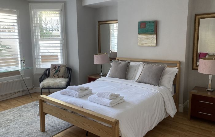 Garden flat in central Hove, close to the beach, shops, bars and restaurants