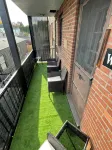 Apartment Movie Theater - balcony
