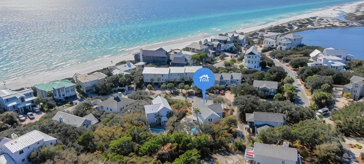 Private Beach Oasis with Pool, Hot Tub, Outdoor TV & Bikes, Near Alys + Rosemary Hotels in Seacrest