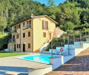 Beautiful 3-room apartment in a residence, pool, balcony, lake view, Lake Garda-Tignale - Pool