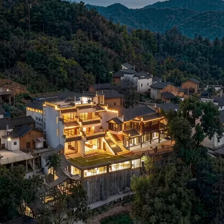 Yunshan Jinglu | CloudHushRetreat Banshan Yunzhu Hui-style Mountain Lodge