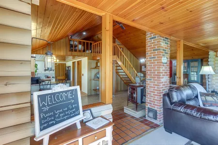 Quiet Shiloh Retreat w/ Spacious Yard & Fireplace!