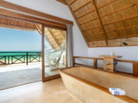 Zanzibar Sunrise at Bandas Hotéis em Matemwe