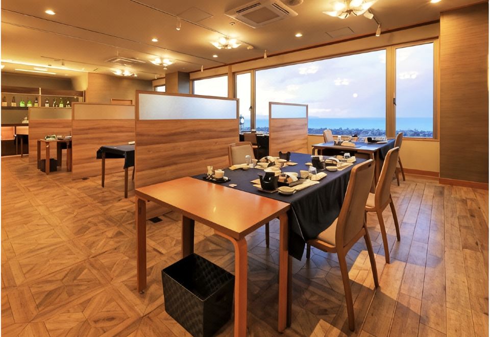 카이케 온천 전망