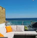Bayview Cottage, Penzance with great sea views over the Bay & St Michaels Mount - balcony