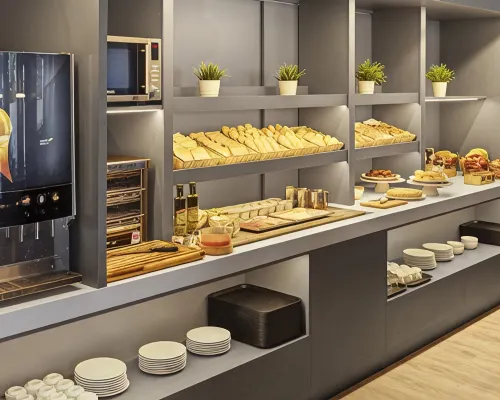 B&B Hotel Girona 2 تناول الطعام Photos