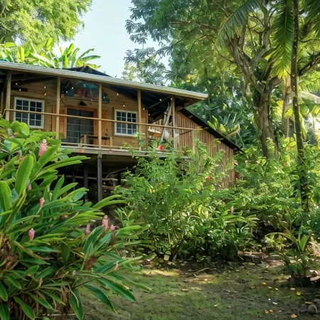 REEF HOUSE: Waterfront, Caribbean Paradise Jungle Cabin in Bastimentos w/ AC
