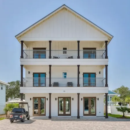 Luxury Beach Oasis~Sleeps 26! FREE Golf Cart~Pool/HotTub~Game Room
