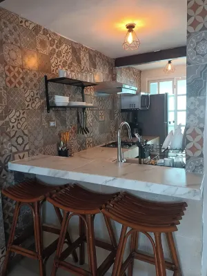 Linda casa con alberca y cascada. - Bungalow