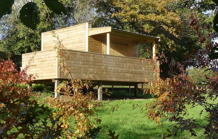 Cabin fully equipped, comfortable, quiet, in the Bay of Mont Saint-Michel