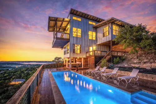 SKYHOUSE Canyon Lake: Private Pool and Lake Views