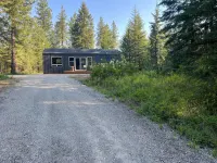 Cozy cabin in charming forested area