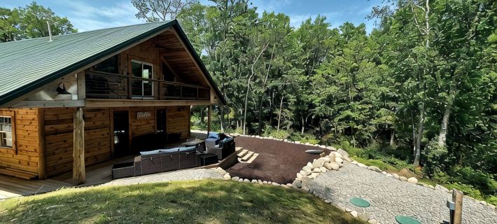 Boulder Ridge - Private Rustic 3BR Cabin 카스 카운티 호텔