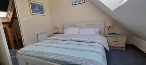 Beautiful duplex with sea view balcony at Le Cabellou in Concarneau - 2성급