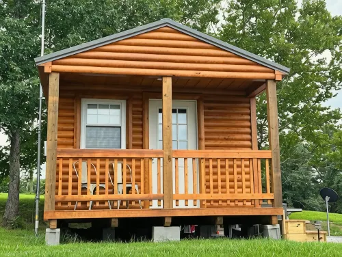 Cabin w/ Views of the Foothills of the Mountains on Lake; Near Waterfalls.