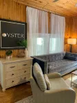 Glamorous cottage-glamping at Sebago Lake
