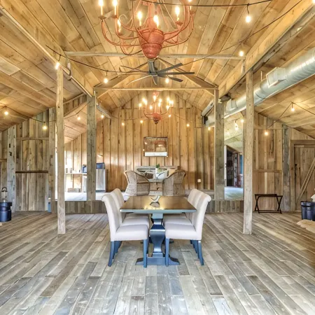 The Rustic Barn @ The NEST at Round Top •  6mil to The Square