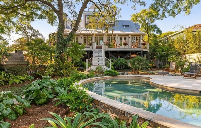 SERENITY SHORES Private Luxury 5-Level Tropical Oasis, Pool, Steps to Beach