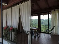 Isolated on hill, flat with terrace,garden among romanesque art,quiet,nature - Wifi