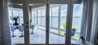 Modern Serene Lake house -Panoramic View of Main Channel - balneario