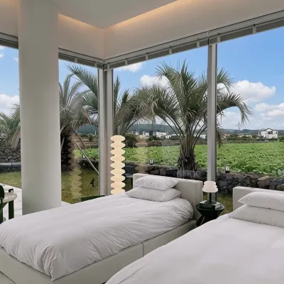 Jeju Butia Pool Villa Отели рядом с достопримечательностью «Администрация Удо»