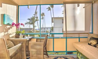 Sunny Central Condo Lanai and Community Pool Access