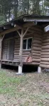 Very private log cabin nestled in the woods to unwind & unplug.