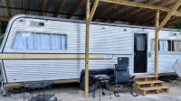 Vintage Restored Glamper - Unique Tiny Home w/ Plunge Pool & Patio - 3-Star
