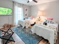 Relax in Style at Our 3BR/2BA Retreat with Private Pool|Game Room|Fire Pit|Yoga - プライペートプール