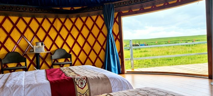 a peaceful home Hotels in Damao Banner