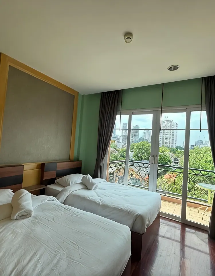ห้องพักสำหรับสามท่าน
