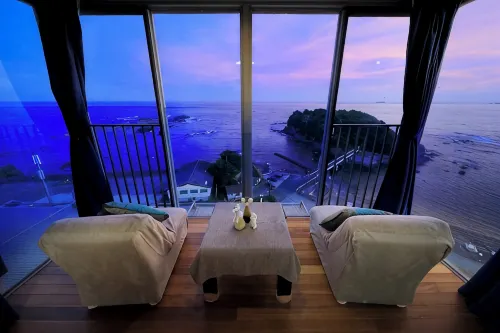 博海溫泉酒店　海景和溫泉的酒店 - 早餐