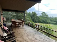 Seneca Lake View Retreat sits secluded on a 2 acre lot. - Wifi