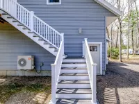 Sebago, newer construction, lake access, AC, 3bd2.5bth, Long Beach neighborhood Hotels in Sebago