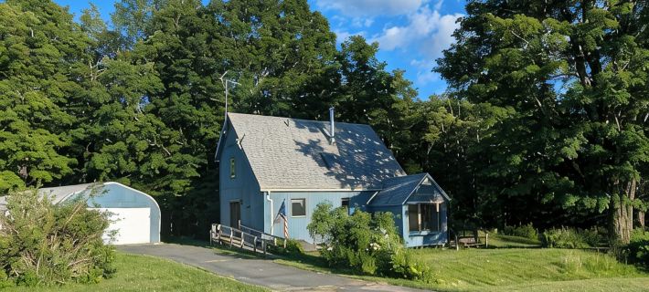 Country Home with Babbling Brook and Pond View- Minutes to Berkshire East Resort Hotels in Franklin County