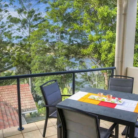 Oceanview 6 at Nambucca with rooftop tce & spa