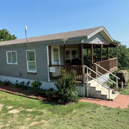 Ben Ranch Cabin #1 . Located in century old Pecan Orchard, historic Osage County