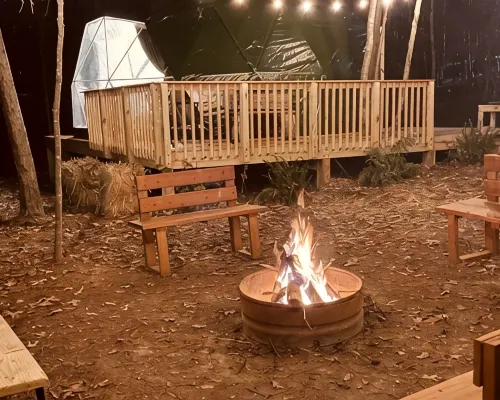 Charlotte Glamping Dome- Fawn and Fern Hideaway Hotels in Steele Creek