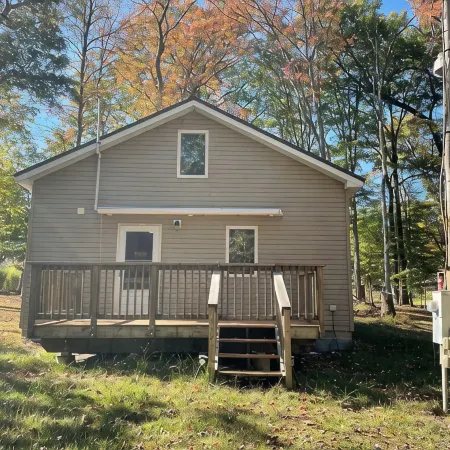 Poland Hill Hideaway, located in the beautiful woods surrounding Tionesta, PA
