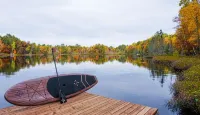 2500 SF Remodeled Cottage on a Quiet Lake in the Woods - Gym